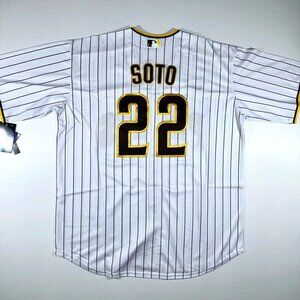 NWT Nike San Diego Padres Juan Soto #22 Home Limited Men's Jersey White